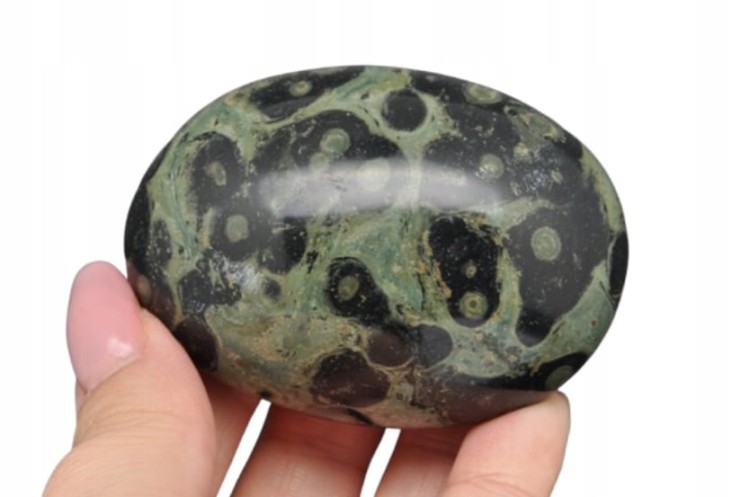 * JASPIS KAMBABA MADAGASKAR MINERAŁ DOSKONAŁY DO MASAŻU NR FJK01 *
