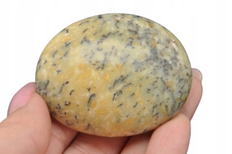 * OPAL DENDRYCZNY, DENDRYTOWY EFEKTOWNY WIELOKOLOROWY MINERAŁ NR GOD10 *