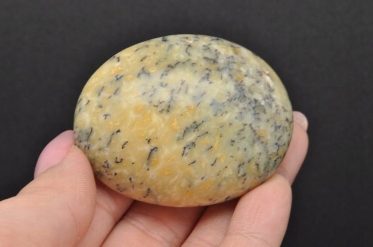 * OPAL DENDRYCZNY, DENDRYTOWY EFEKTOWNY WIELOKOLOROWY MINERAŁ NR GOD10 *