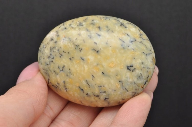 * OPAL DENDRYCZNY, DENDRYTOWY EFEKTOWNY WIELOKOLOROWY MINERAŁ NR GOD10 *