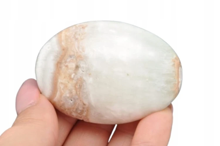 * KALCYT KARAIBSKI PAKISTAN NIESAMOWITY EFEKTOWNY MINERAŁ NATURALNY GKK01 *