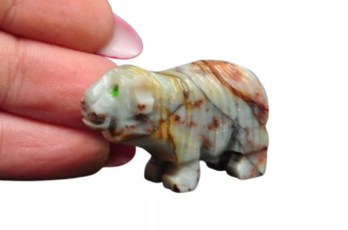 * STEATYT KAMIEŃ MYDLANY FIGURKA OWCA BARDZO DOBRA JAKOŚĆ NR 42 *