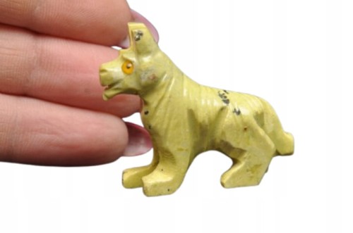 * SERPENTYNIT SERPENTYN FIGURKA WILKA PSA SUPER JAKOŚĆ PIĘKNY KOLOR NR 49 *