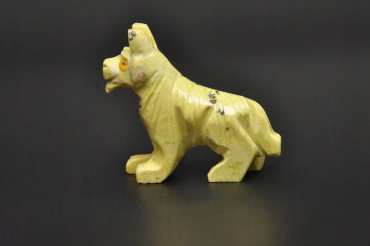 * SERPENTYNIT SERPENTYN FIGURKA WILKA PSA SUPER JAKOŚĆ PIĘKNY KOLOR NR 49 *