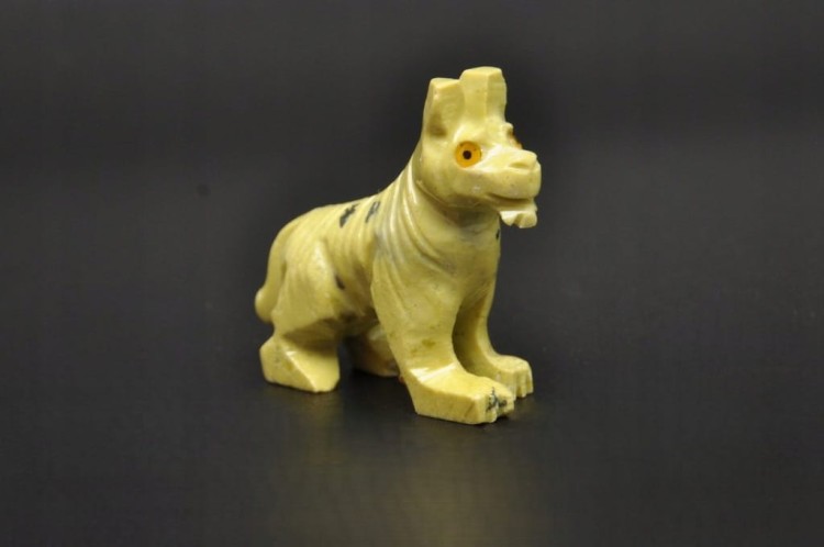 * SERPENTYNIT SERPENTYN FIGURKA WILKA PSA SUPER JAKOŚĆ PIĘKNY KOLOR NR 49 *