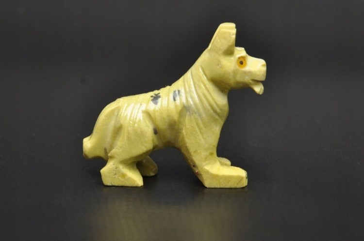 * SERPENTYNIT SERPENTYN FIGURKA WILKA PSA SUPER JAKOŚĆ PIĘKNY KOLOR NR 49 *