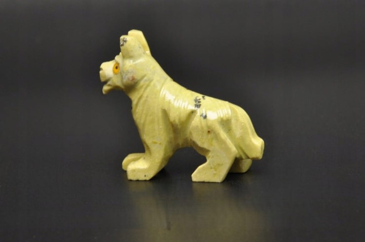 * SERPENTYNIT SERPENTYN FIGURKA WILKA PSA SUPER JAKOŚĆ PIĘKNY KOLOR NR 49 *