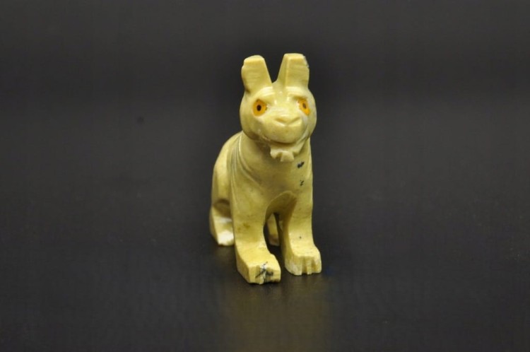 * SERPENTYNIT SERPENTYN FIGURKA WILKA PSA SUPER JAKOŚĆ PIĘKNY KOLOR NR 49 *