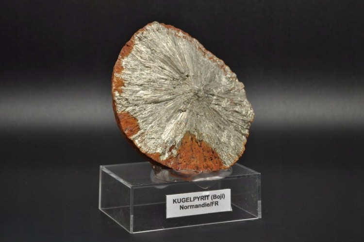 * KULA PIRYTOWA FRANCJA NIESAMOWITY MINERAŁ ZŁOTY KOLOR ŚLICZNY POŁYSK NR 2