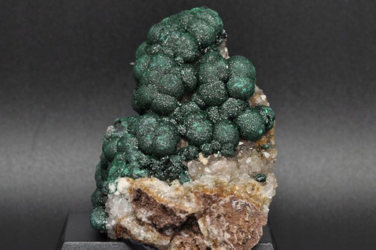 * MALACHIT BOTRYOIDALNY BĄBELKOWY KONGO PIĘKNY ZIELONY MINERAŁ NR 1 *