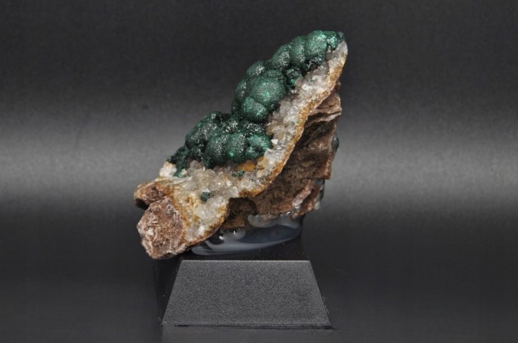 * MALACHIT BOTRYOIDALNY BĄBELKOWY KONGO PIĘKNY ZIELONY MINERAŁ NR 1 *