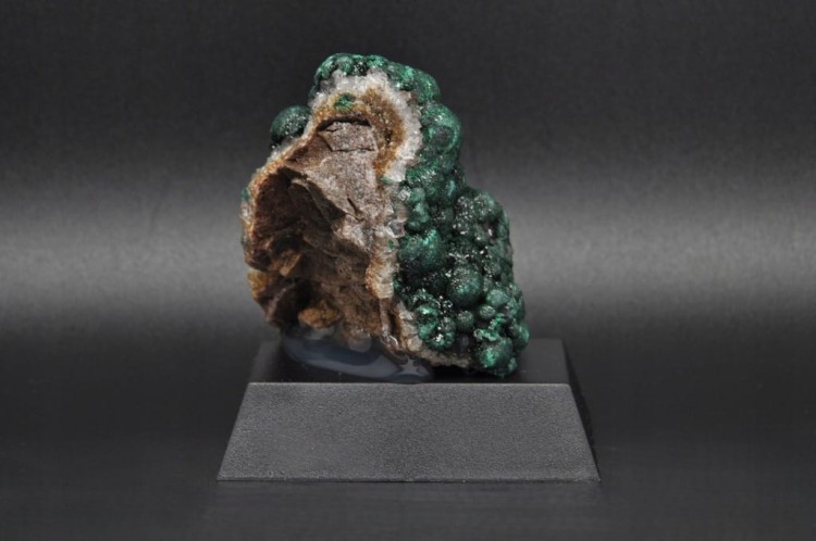 * MALACHIT BOTRYOIDALNY BĄBELKOWY KONGO PIĘKNY ZIELONY MINERAŁ NR 1 *