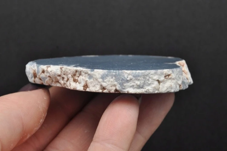 * ANGELIT PERU PŁYTKA NATURALNY MINERAŁ INTERESUJĄCY KSZTAŁT OKAZ NR 8 *