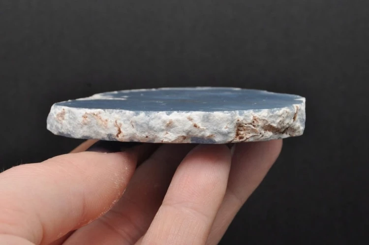 * ANGELIT PERU PŁYTKA NATURALNY MINERAŁ INTERESUJĄCY KSZTAŁT OKAZ NR 8 *
