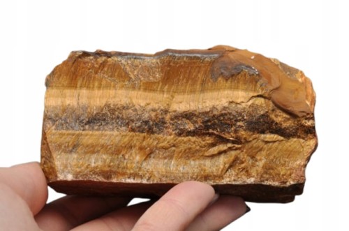 * TYGRYSIE OKO AFRYKA SUROWY MINERAŁ URODZIWY OKAZ ŚLICZNY BŁYSK NR 2 *