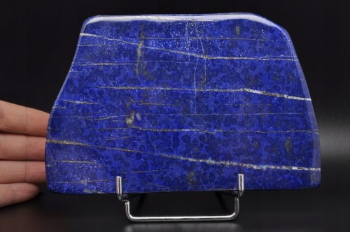 * LAPIS LAZULI ZŁOTE DROBINKI PIRYTU PRAWIE 1KG DUŻY ZJAWISKOWY MINERAŁ 1 *