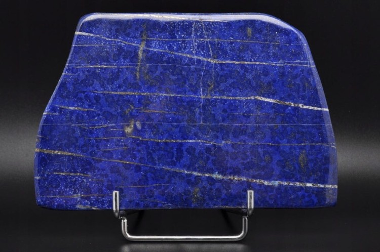 * LAPIS LAZULI ZŁOTE DROBINKI PIRYTU PRAWIE 1KG DUŻY ZJAWISKOWY MINERAŁ 1 *