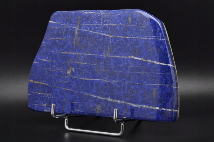 * LAPIS LAZULI ZŁOTE DROBINKI PIRYTU PRAWIE 1KG DUŻY ZJAWISKOWY MINERAŁ 1 *