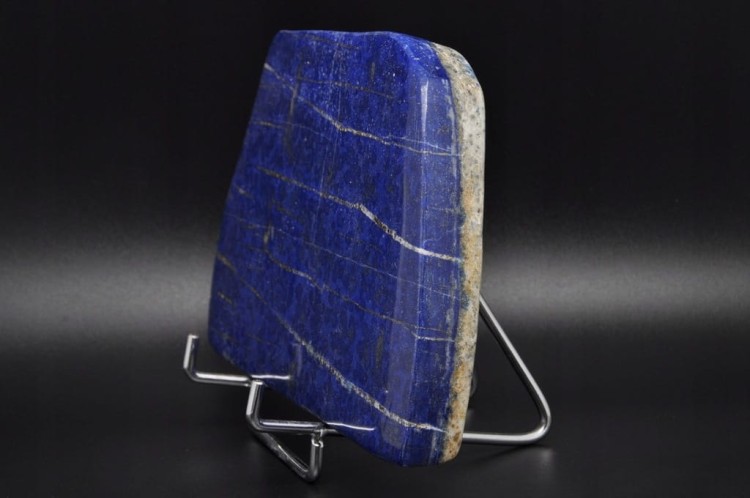 * LAPIS LAZULI ZŁOTE DROBINKI PIRYTU PRAWIE 1KG DUŻY ZJAWISKOWY MINERAŁ 1 *