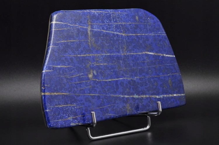 * LAPIS LAZULI ZŁOTE DROBINKI PIRYTU PRAWIE 1KG DUŻY ZJAWISKOWY MINERAŁ 1 *