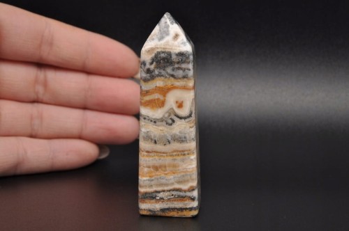 * KALCYT ZEBRA PAKISTAN OBELISK WIEŻA IDEALNA DO DEKORACJI NR 1 *