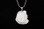 * CHALCEDON BRAZYLIA UROCZA ATRAKCYJNA ZAWIESZKA JASNA BARWA NR 6 *