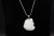 * CHALCEDON BRAZYLIA UROCZA ATRAKCYJNA ZAWIESZKA JASNA BARWA NR 6 *