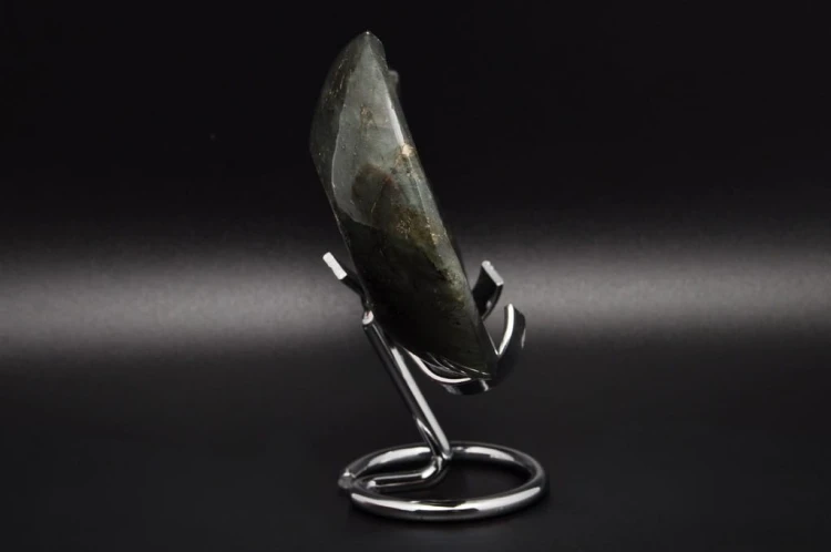 * LABRADORYT DOSKONAŁA MISKA ZJAWISKOWY BŁYSK ELEGANCKI MINERAŁ NR 2 *
