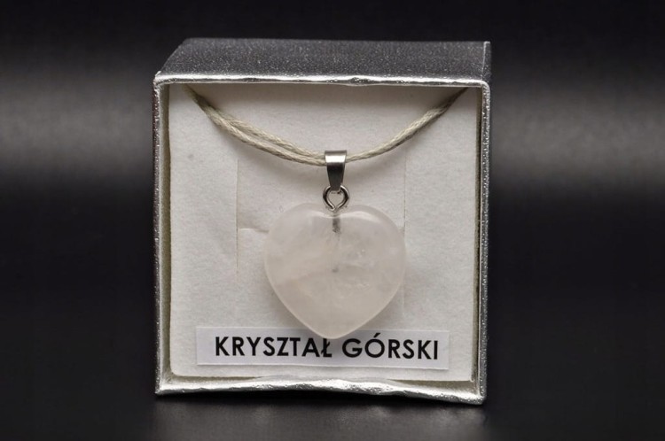 * KRYSZTAŁ GÓRSKI SERCE MAŁE UROCZE SERDUSZKO ZJAWISKOWA ZAWIESZKA OKAZ 56
