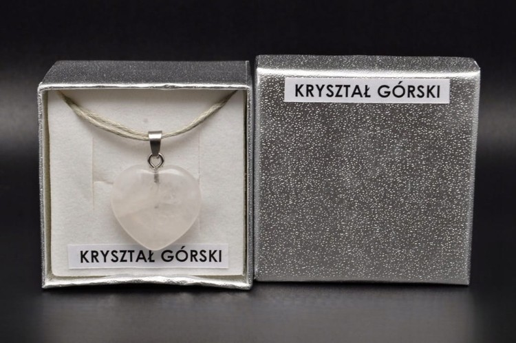 * KRYSZTAŁ GÓRSKI SERCE MAŁE UROCZE SERDUSZKO ZJAWISKOWA ZAWIESZKA OKAZ 56
