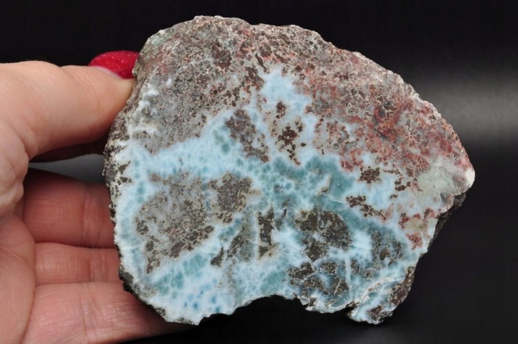 * LARIMAR ORYGINALNY OKAZ JEDNOSTRONNIE POLEROWANY SUPER JAKOŚĆ NR 1 *