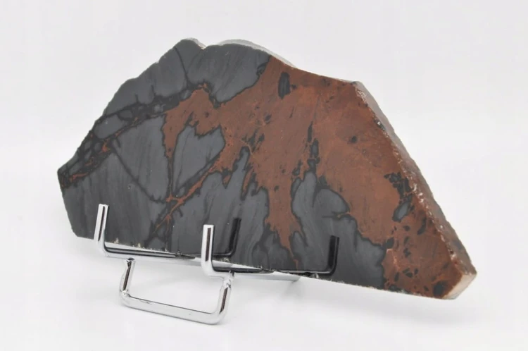 * OBSYDIAN MAHONIOWY ARMENIA PŁYTKA NATURALNY MINERAŁ ŚWIETNY POŁYSK NR 3 *