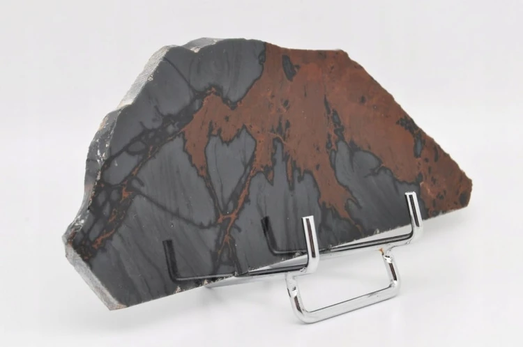 * OBSYDIAN MAHONIOWY ARMENIA PŁYTKA NATURALNY MINERAŁ ŚWIETNY POŁYSK NR 3 *