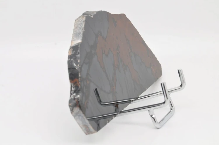 * OBSYDIAN MAHONIOWY ARMENIA PŁYTKA NATURALNY MINERAŁ ŚWIETNY POŁYSK NR 3 *
