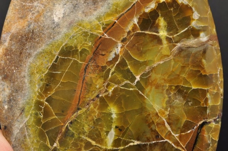 * OPAL ZIELONY PŁASKI KAMIEŃ NATURALNY DOSKONAŁY DO KOLEKCJI NR 1 *