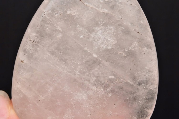 * KRYSZTAŁ GÓRSKI KWARC IDEALNY MINERAŁ NATURALNY DO MASAŻU NR 2 *