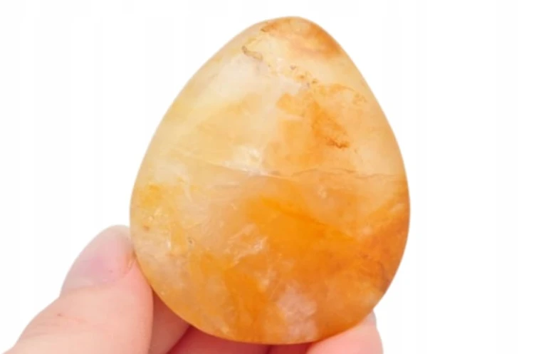 * KWARC Z LIMONITEM KAMIEŃ IDEALNY DO MASAŻU DOBRA JAKOŚĆ NR 3 *