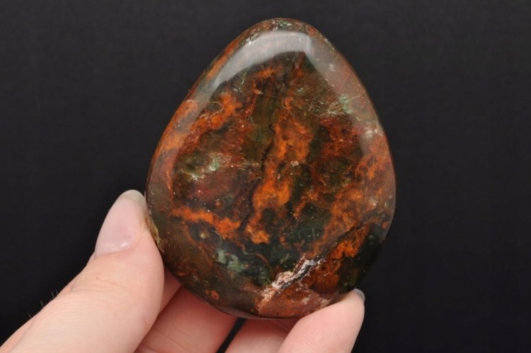 * CHRYZOOPAL OPAL PRAZOWY PŁASKI MINERAŁ BARDZO DOBRA JAKOŚĆ DO MASAŻU 1 *