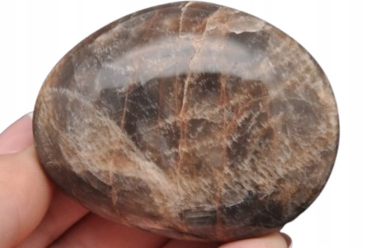 * KAMIEŃ KSIĘŻYCOWY MOONSTONE DOSKONAŁY KAMIEŃ DO KOLEKCJI NR GM02 *