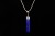 * LAPIS LAZULI SREBRO 925 ZAWIESZKA KAMIEŃ NATURALNY ELEGANCKA BIŻUTERIA 3