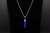* LAPIS LAZULI SREBRO 925 ZAWIESZKA KAMIEŃ NATURALNY ELEGANCKA BIŻUTERIA 3