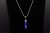 * LAPIS LAZULI SREBRO 925 ZAWIESZKA KAMIEŃ NATURALNY ELEGANCKA BIŻUTERIA 3