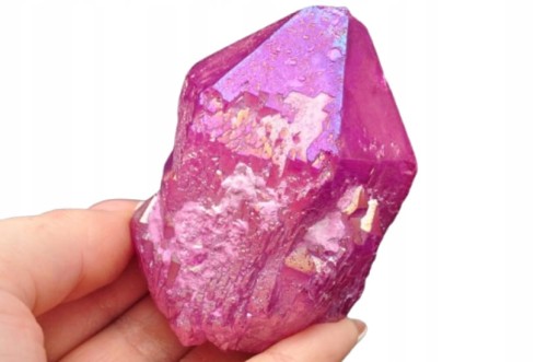 * KWARC RÓŻOWY PINK AURA KRYSZTAŁ GÓRSKI BRAZYLIA DOBRA JAKOŚĆ NR 8 *