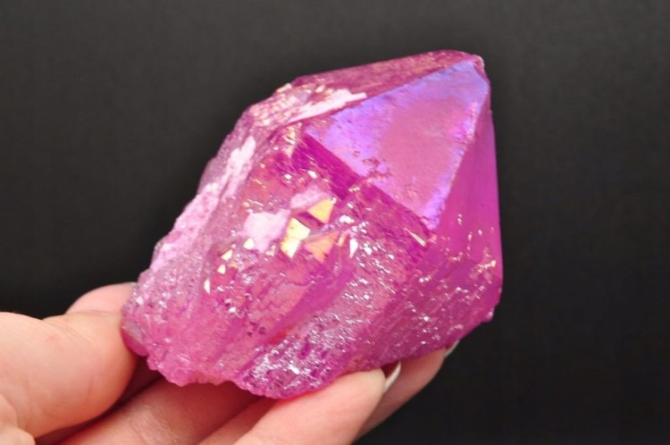 * KWARC RÓŻOWY PINK AURA KRYSZTAŁ GÓRSKI BRAZYLIA DOBRA JAKOŚĆ NR 8 *