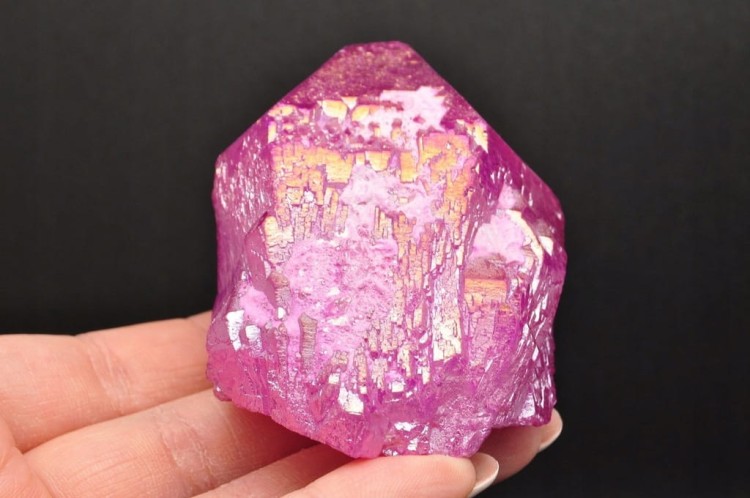 * KWARC RÓŻOWY PINK AURA KRYSZTAŁ GÓRSKI BRAZYLIA DOBRA JAKOŚĆ NR 8 *