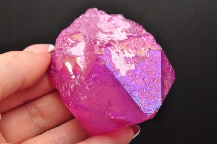 * KWARC RÓŻOWY PINK AURA KRYSZTAŁ GÓRSKI BRAZYLIA DOBRA JAKOŚĆ NR 8 *