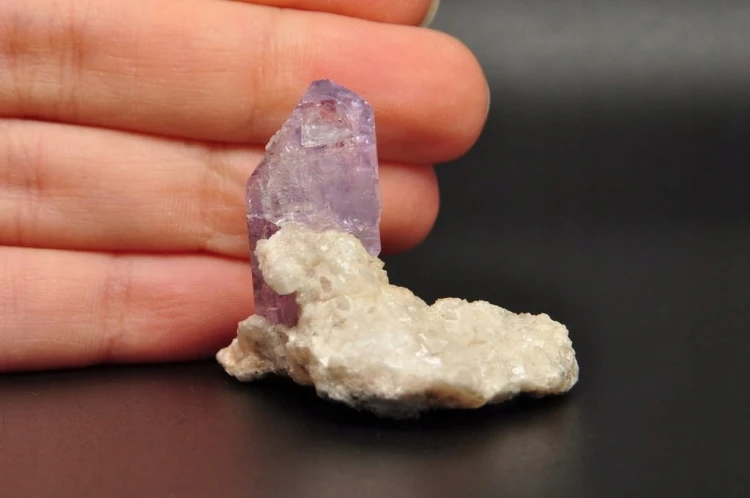 * AMETYST KRYSZTAŁ NA MATRIXIE MEKSYK PRZEPIĘKNY MINERAŁ NR 1 *