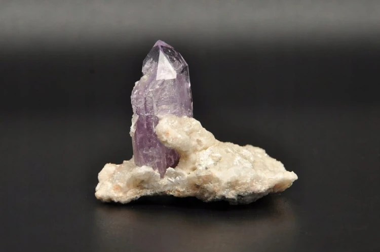 * AMETYST KRYSZTAŁ NA MATRIXIE MEKSYK PRZEPIĘKNY MINERAŁ NR 1 *