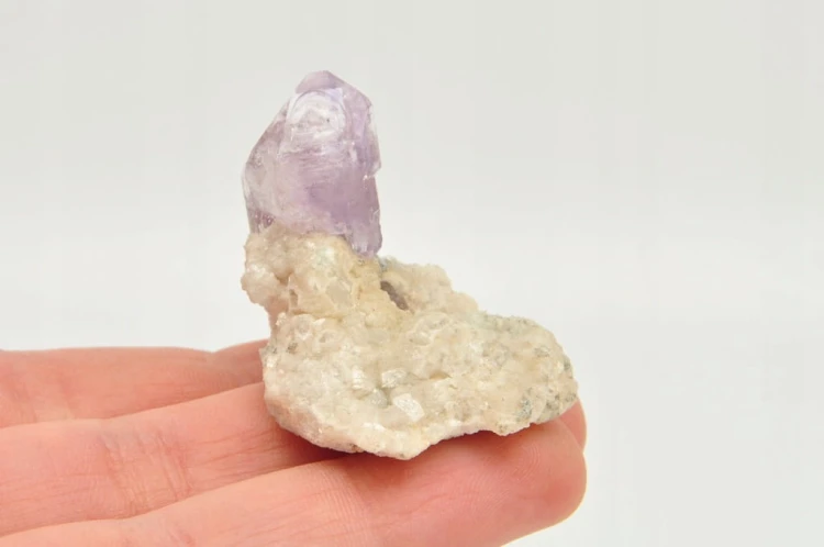 * AMETYST KRYSZTAŁ NA MATRIXIE MEKSYK PRZEPIĘKNY MINERAŁ NR 1 *