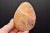 * KWARC Z LIMONITEM PŁASKI MINERAŁ CIEKAWY KOLOR ŚWIETNY POŁYSK NR 2 *